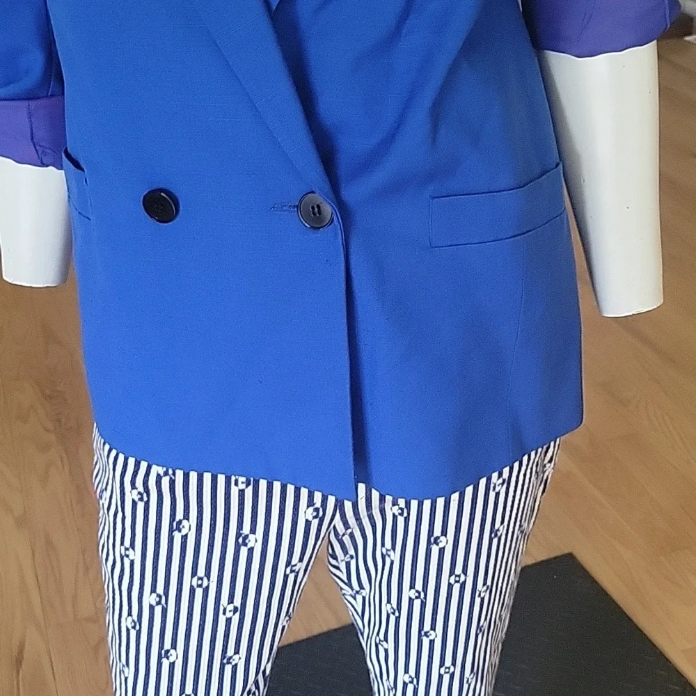 Christian Dior Vintage The Suit Single Button Closure Blazer